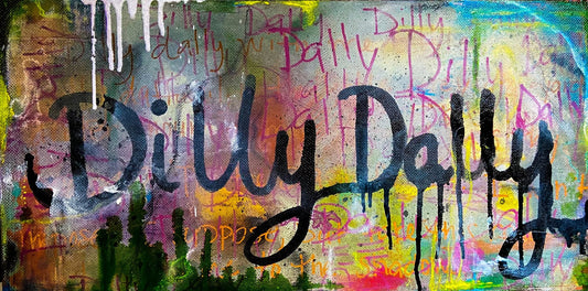 Colorful abstract painting