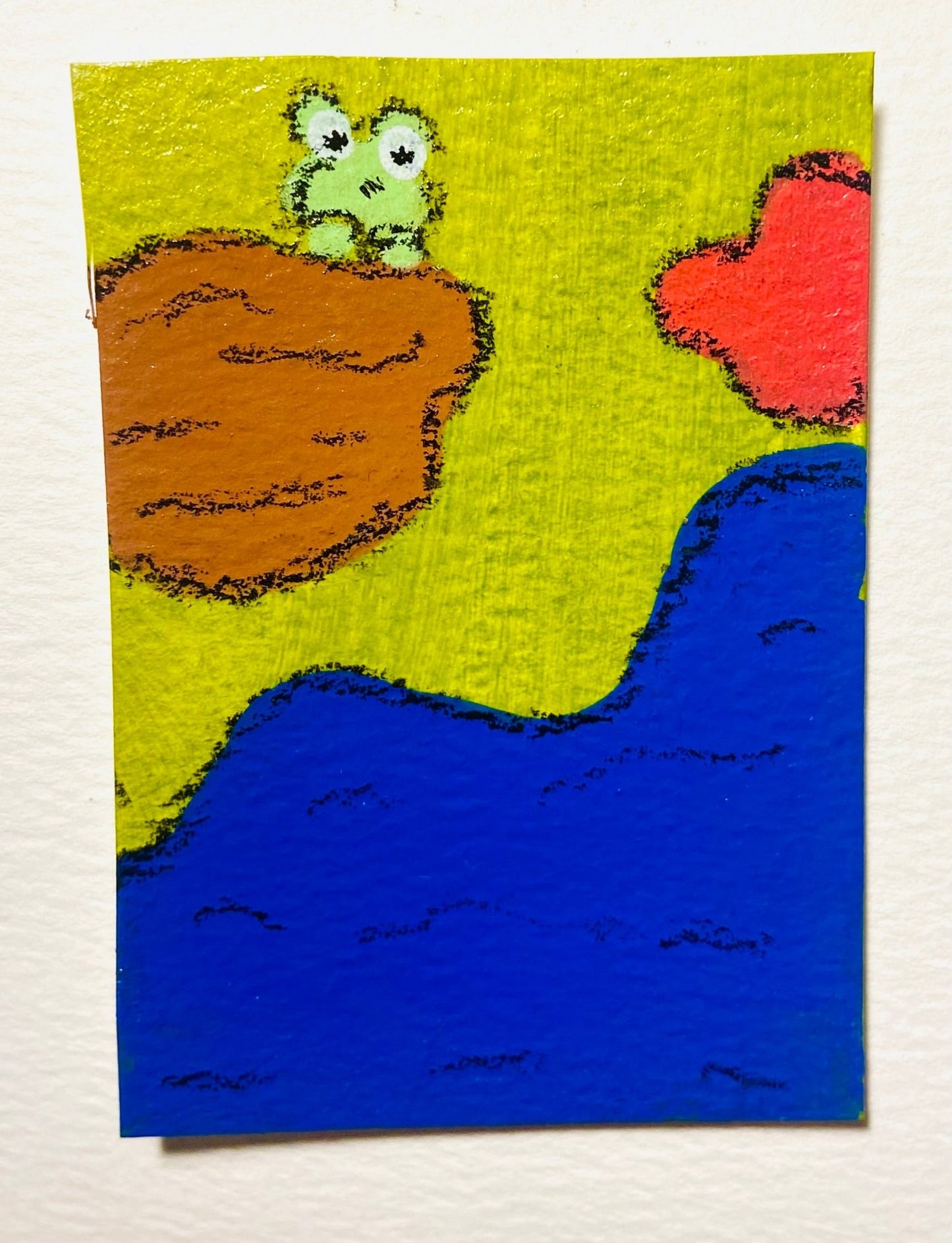 Mystery Mini Media Media Sketches - Funky Wolf