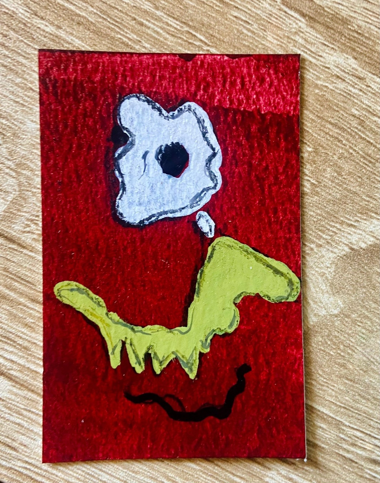 Mystery Mini Media Media Sketches - Funky Wolf