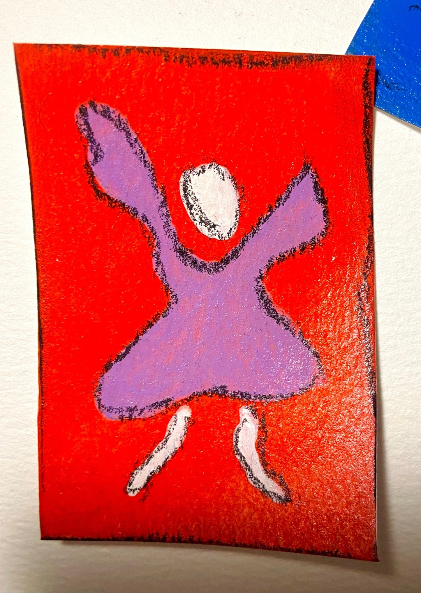 Mystery Mini Media Media Sketches - Funky Wolf