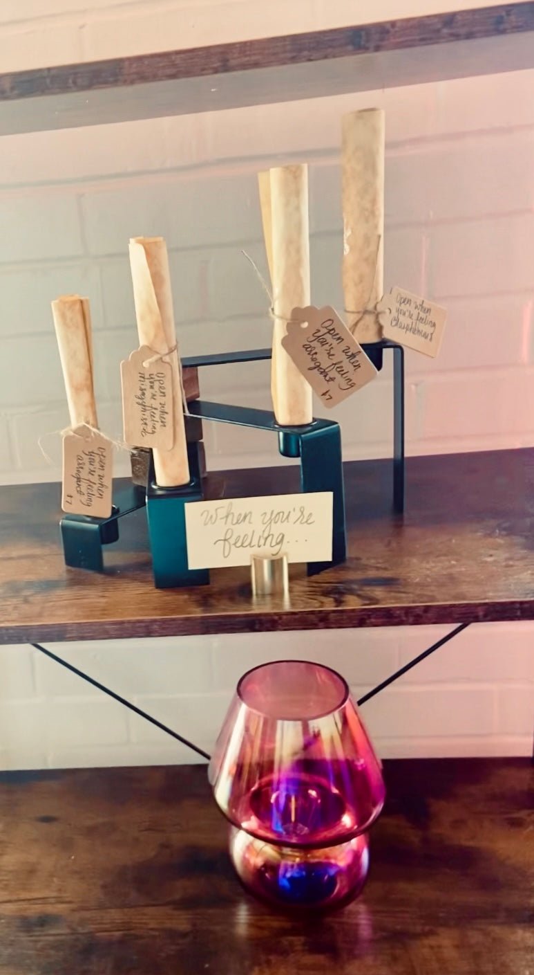 “Open when…” Mystery Scrolls - Funky Wolf