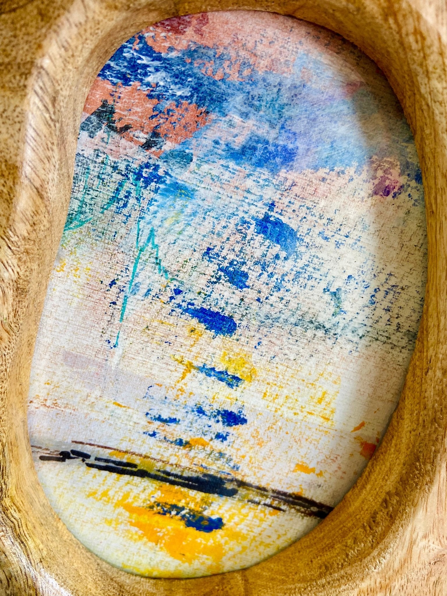 Painting Platter Short Story Set - Funky Wolf