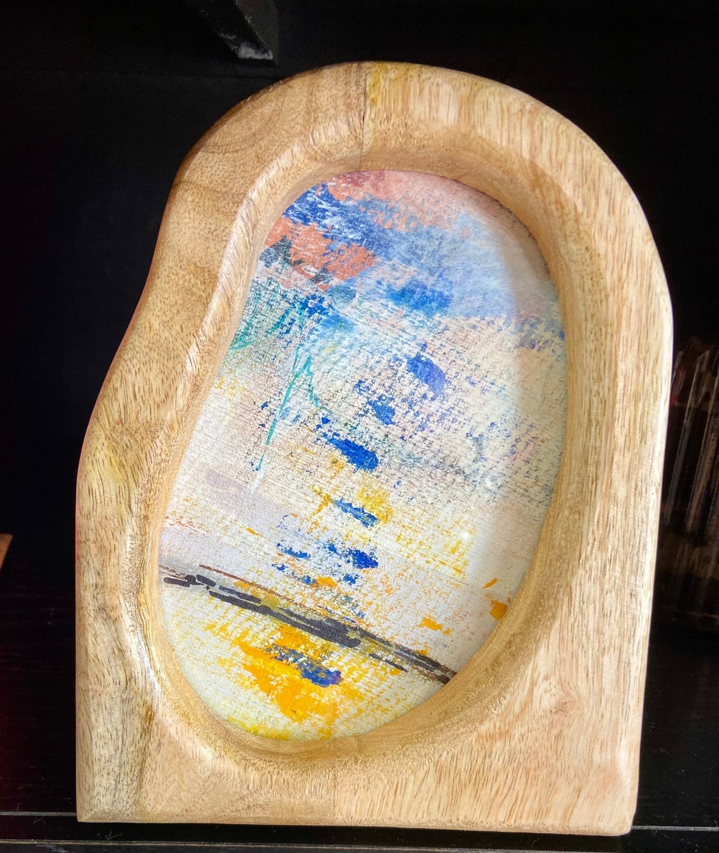 Painting Platter Short Story Set - Funky Wolf