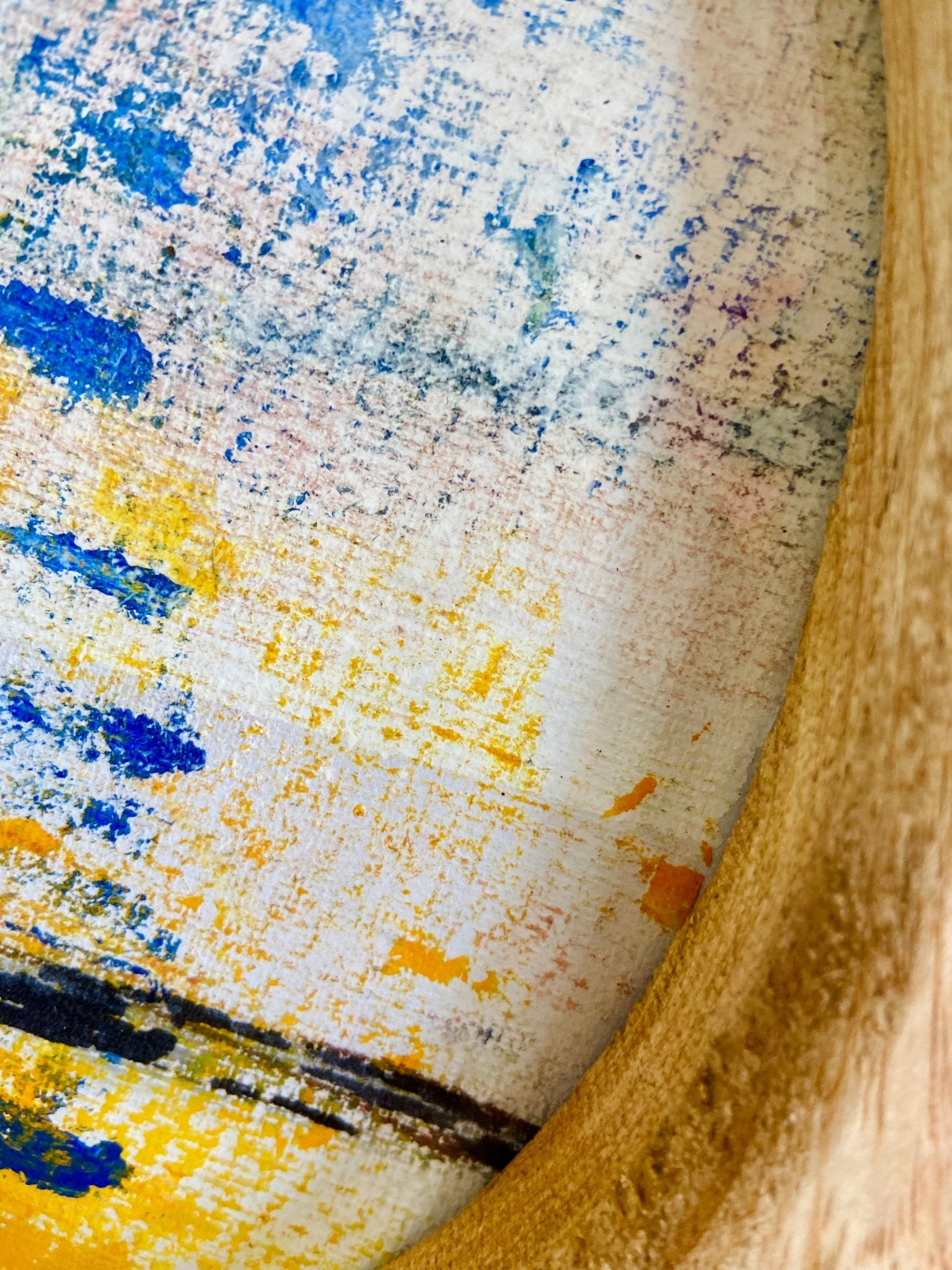 Painting Platter Short Story Set - Funky Wolf