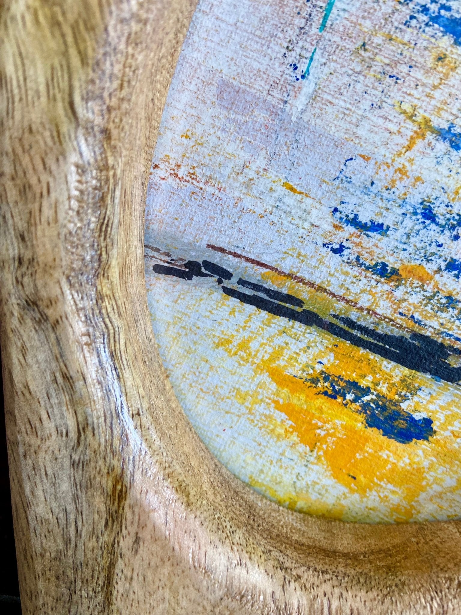 Painting Platter Short Story Set - Funky Wolf