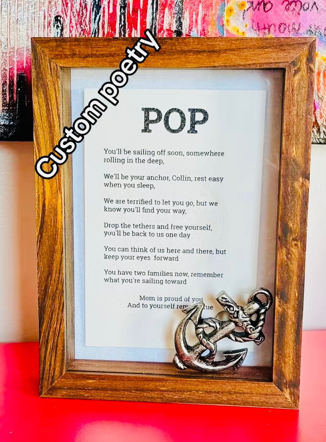 Personalized Poem - Funky Wolf